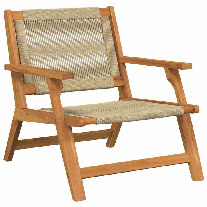 Haveborde med stole 3 pcs Beige 45 x 45 x 40 cm