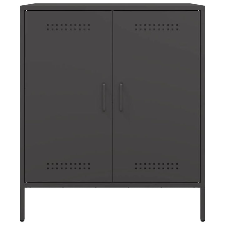 skænk 68x39x79 cm stål sort