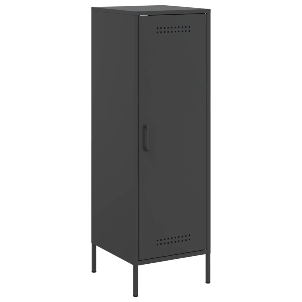 højskab 36x39x113 cm stål sort