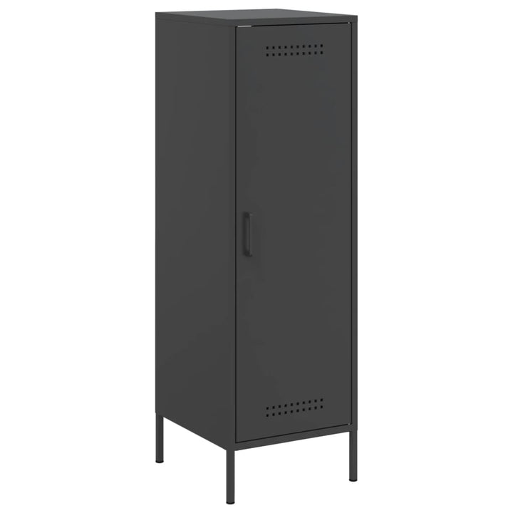 højskab 36x39x113 cm stål sort