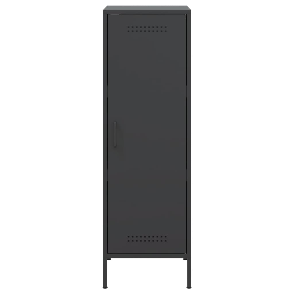 højskab 36x39x113 cm stål sort