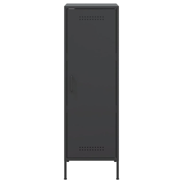 højskab 36x39x113 cm stål sort