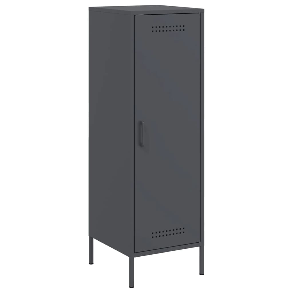 skab 36x39x113 cm stål antracitgrå