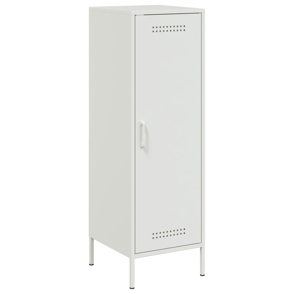 skab 36x39x113 cm stål hvid