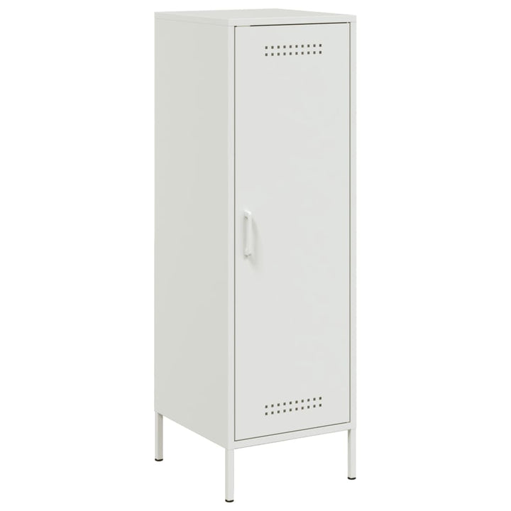 skab 36x39x113 cm stål hvid