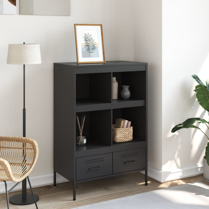 skab 68x39x101,5 cm stål sort