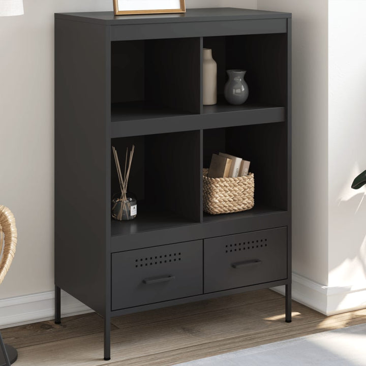 skab 68x39x101,5 cm stål sort