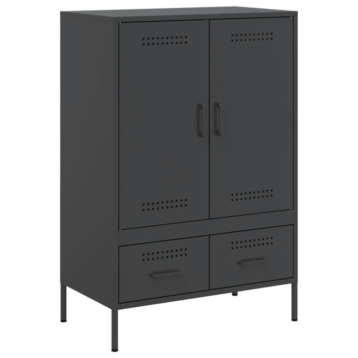 skab 68x39x101,5 cm stål sort
