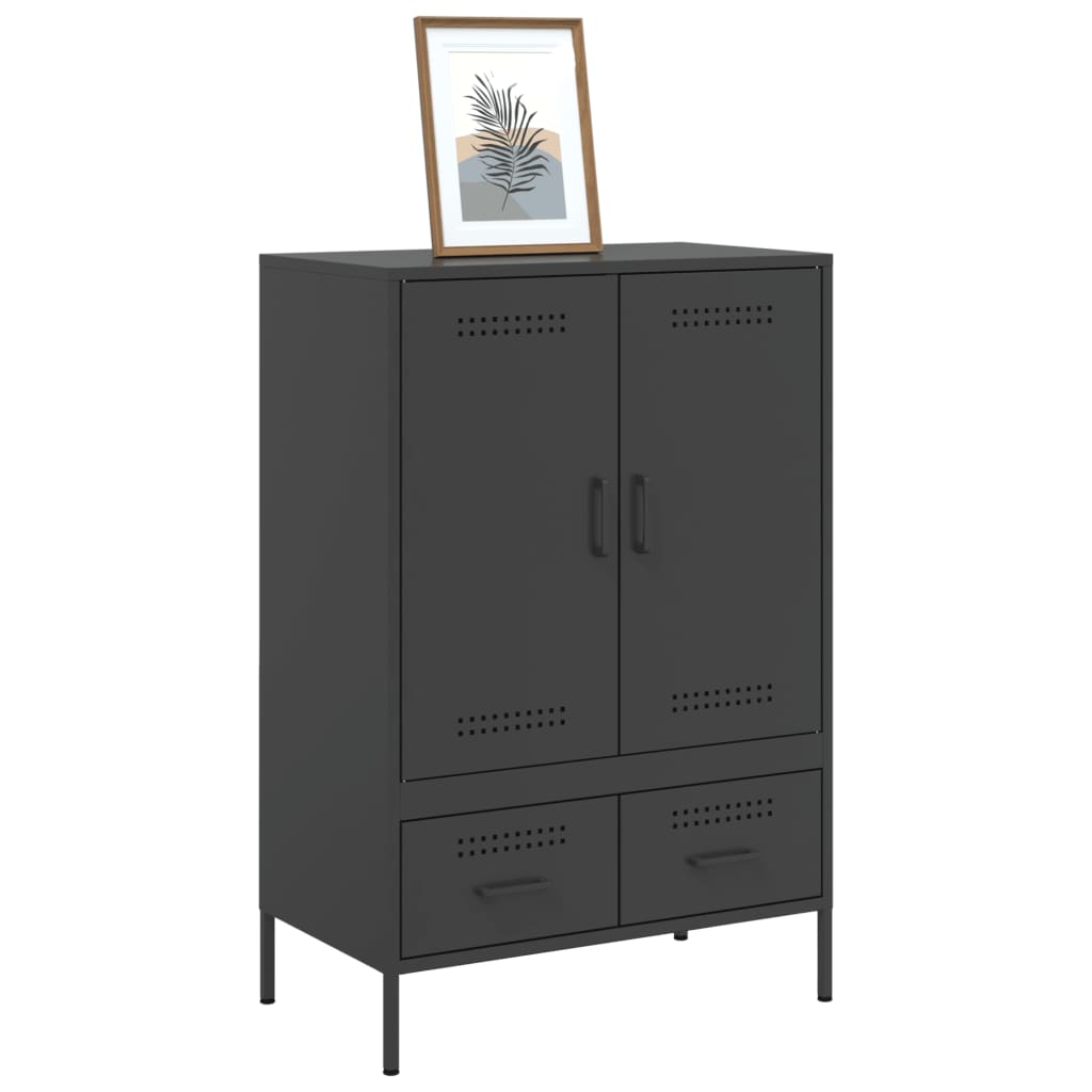 skab 68x39x101,5 cm stål sort