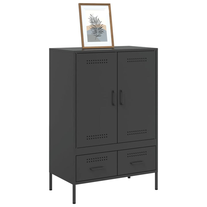 skab 68x39x101,5 cm stål sort