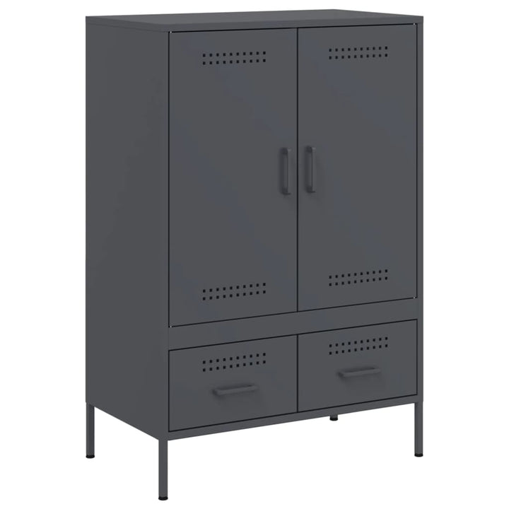 skab 68x39x101,5 cm stål antracitgrå