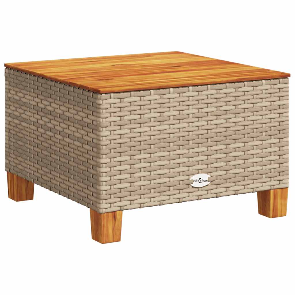 sofasæt til haven 8 dele med hynder polyrattan beige