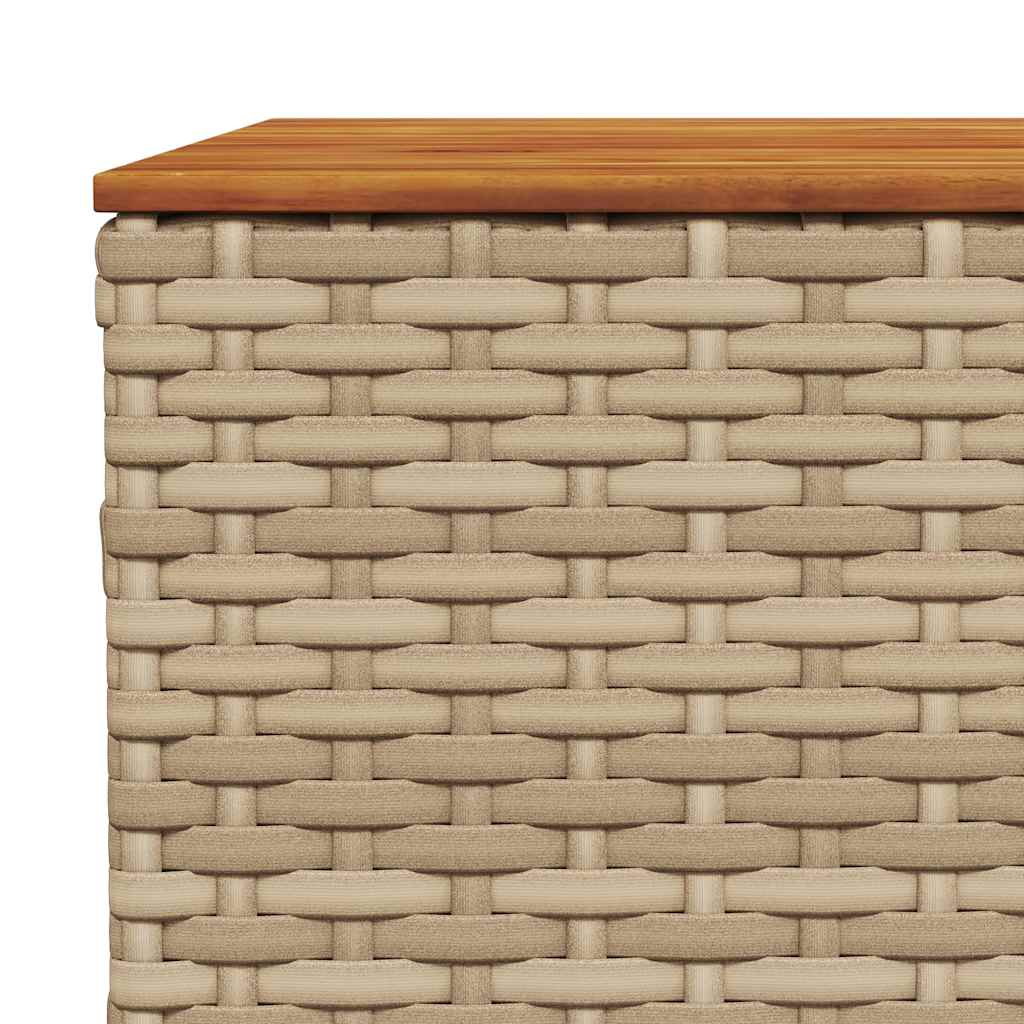 sofasæt til haven 8 dele med hynder polyrattan beige