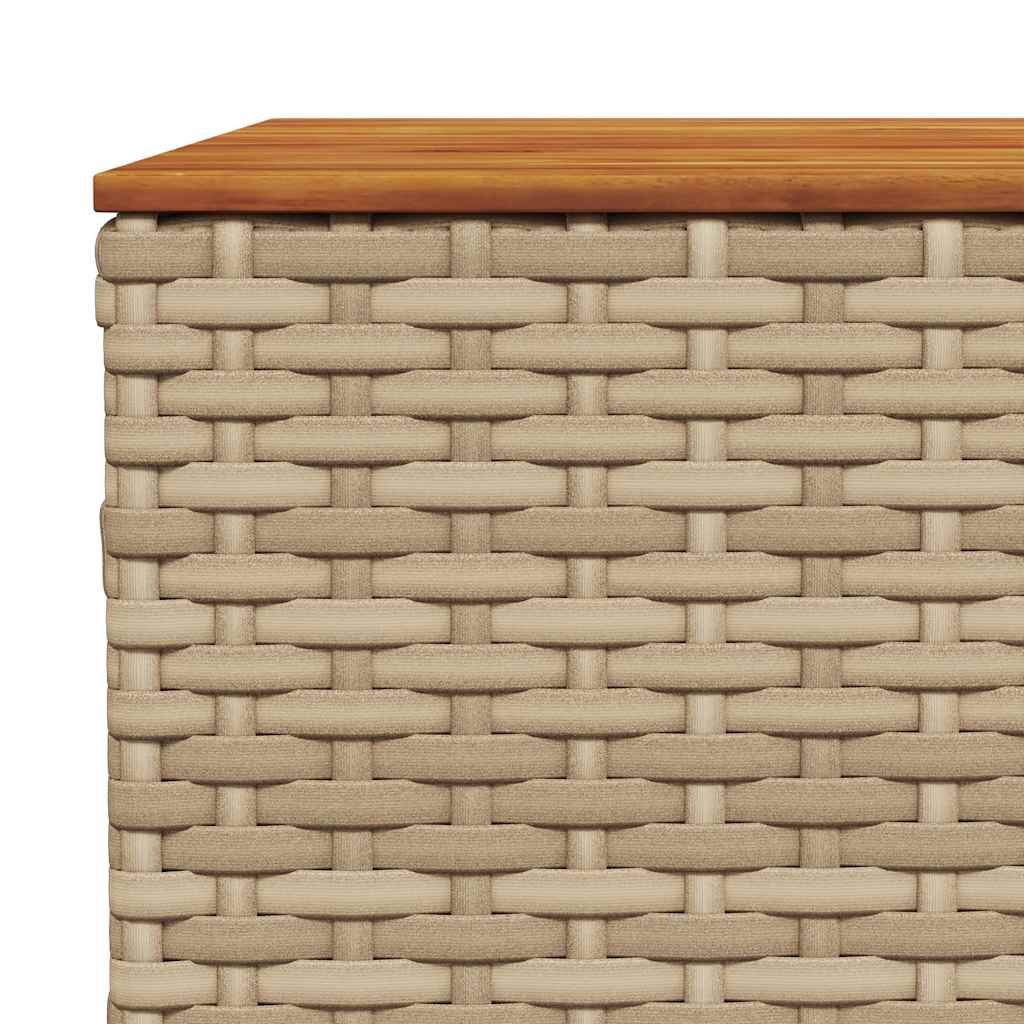 sofasæt til haven 8 dele med hynder polyrattan beige