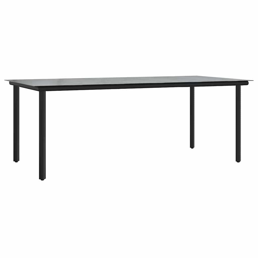 Have Spisebordssæt med pude 9 pcs Grå polyrattan