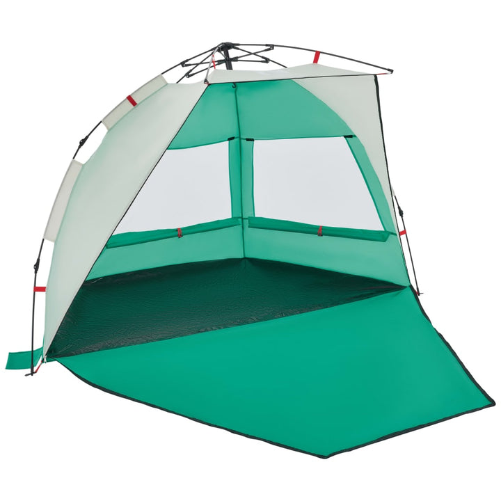2-personers campingtelt vandtæt quick-release grøn