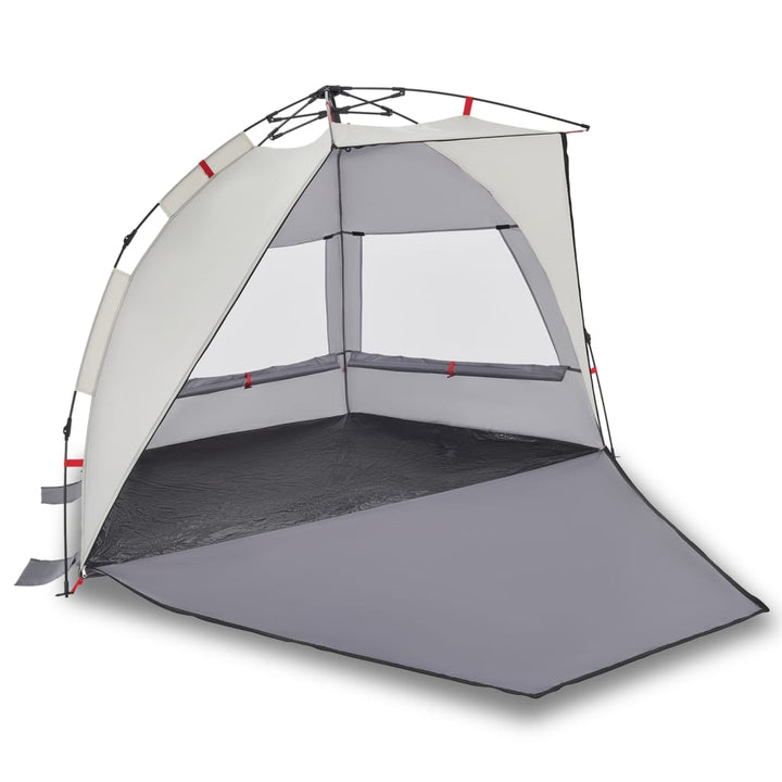 2-personers campingtelt vandtæt quick-release grå