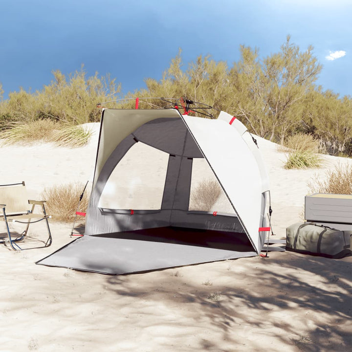2-personers campingtelt vandtæt quick-release grå