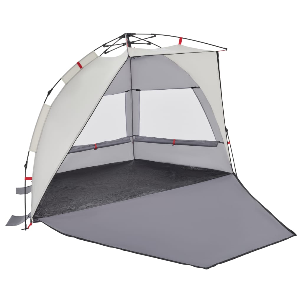2-personers campingtelt vandtæt quick-release grå