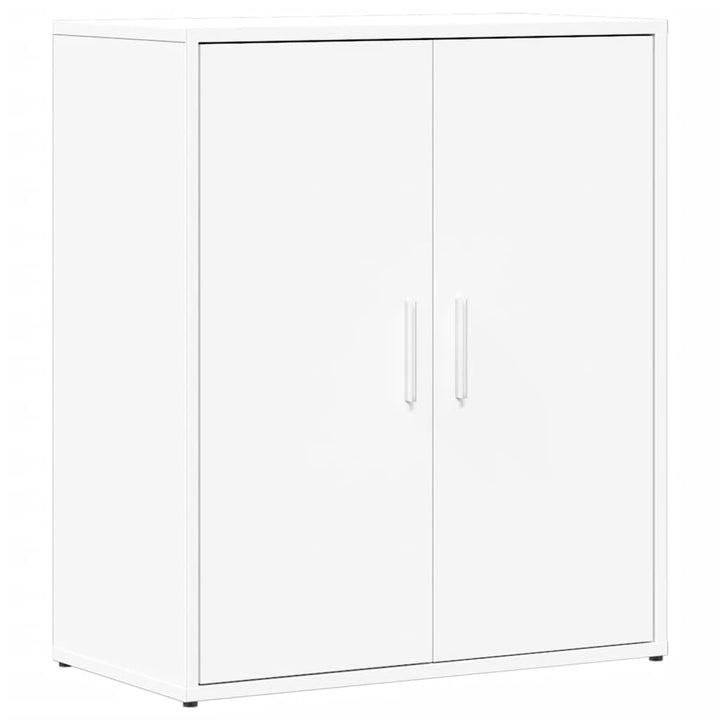 skænke 2 stk. 60x31x70 cm konstrueret træ hvid