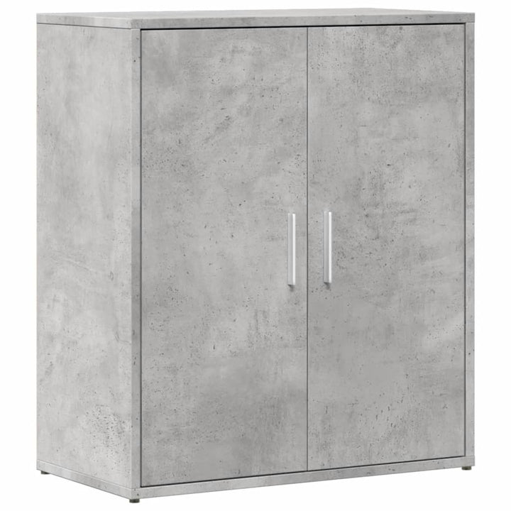 skænke 2 stk. 60x31x70 cm konstrueret træ betongrå