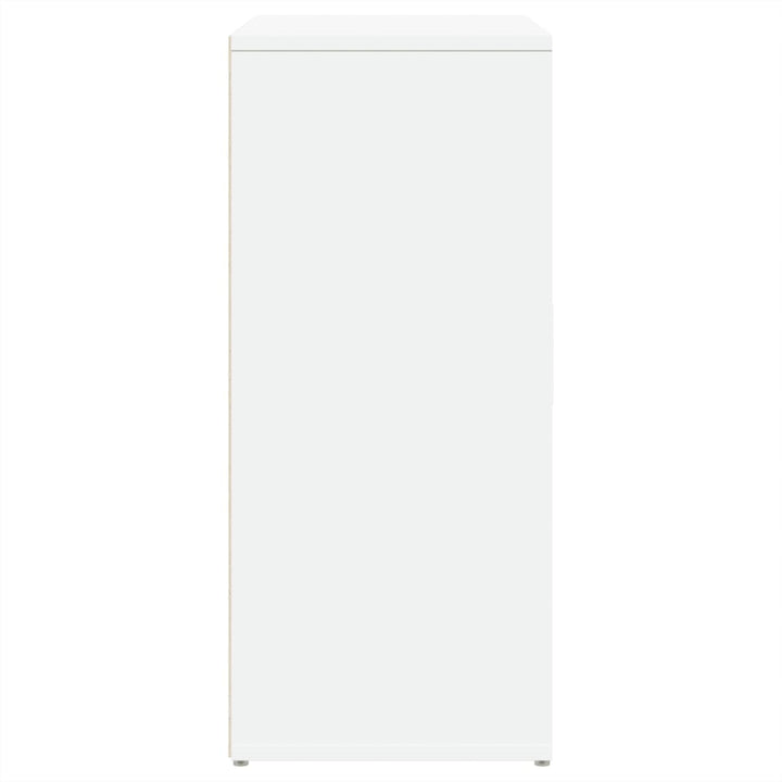 skænke 2 stk. 60x31x70 cm konstrueret træ hvid