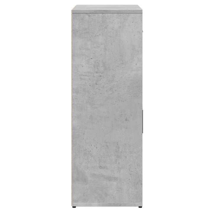 skænke 2 stk. 60x30x84 cm konstrueret træ betongrå