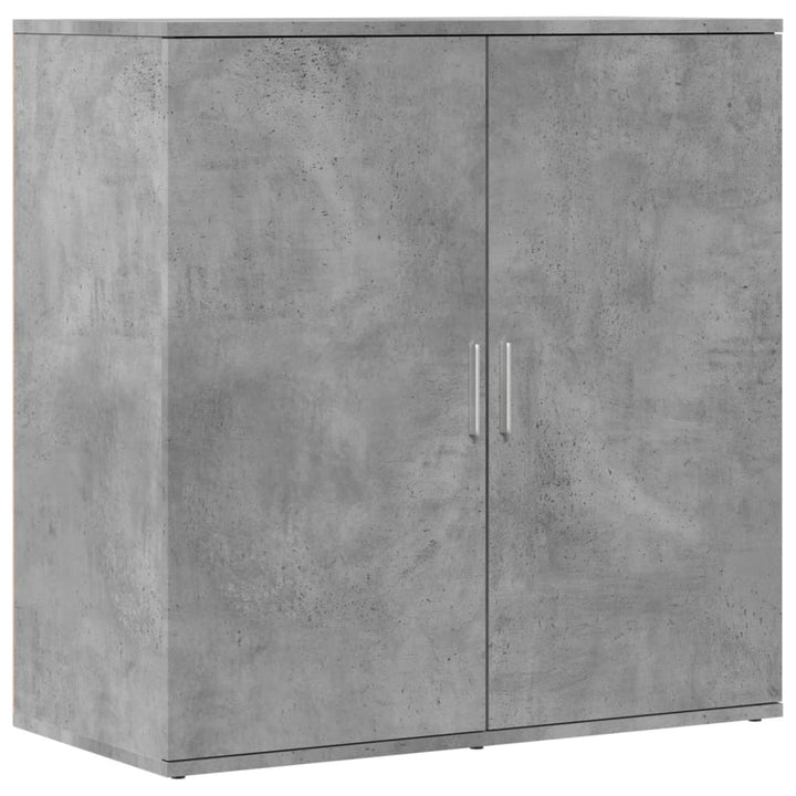 skænke 2 stk. 79x38x80 cm konstrueret træ betongrå