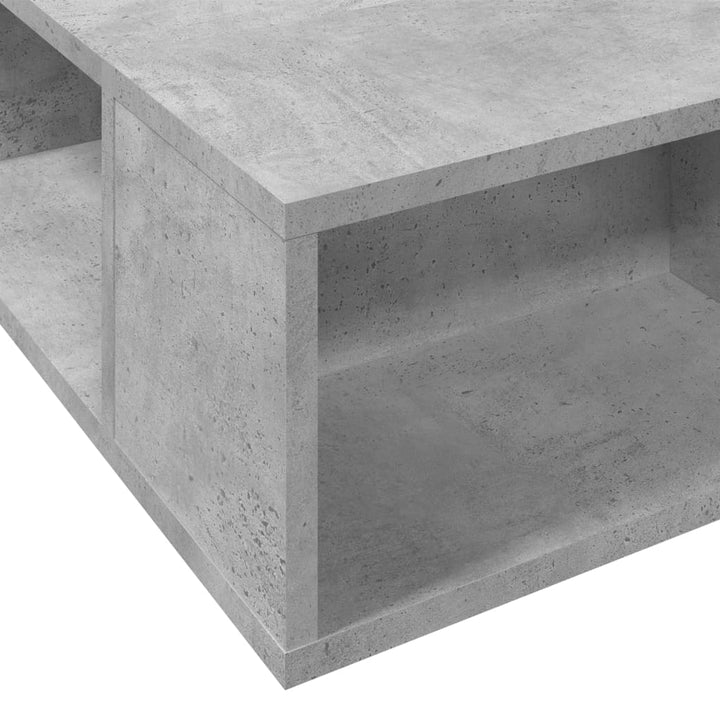 sengestel 160x200 cm konstrueret træ betongrå