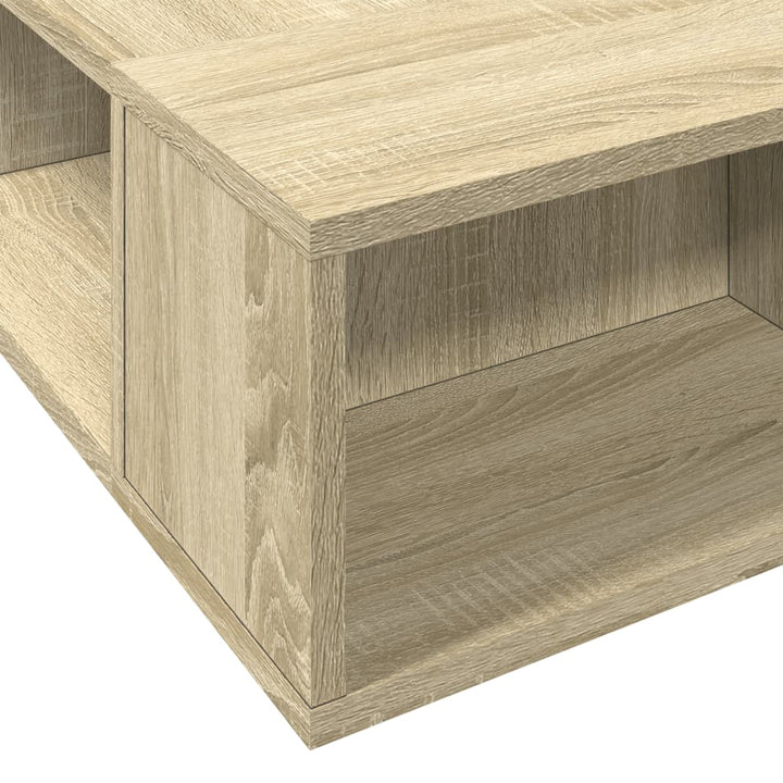sengestel 150x200 cm konstrueret træ sonoma-eg