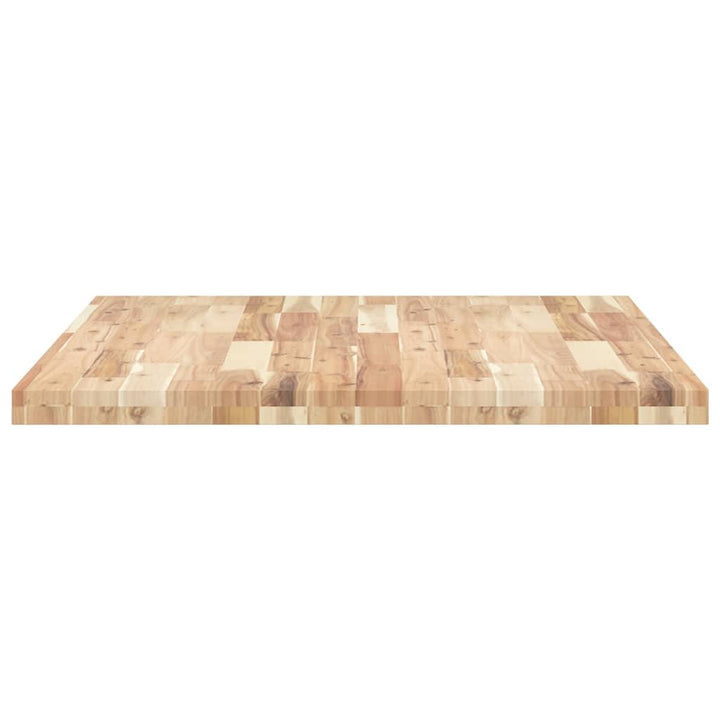 skrivebordsplade 100x80x4 cm ubehandlet massivt akacietræ