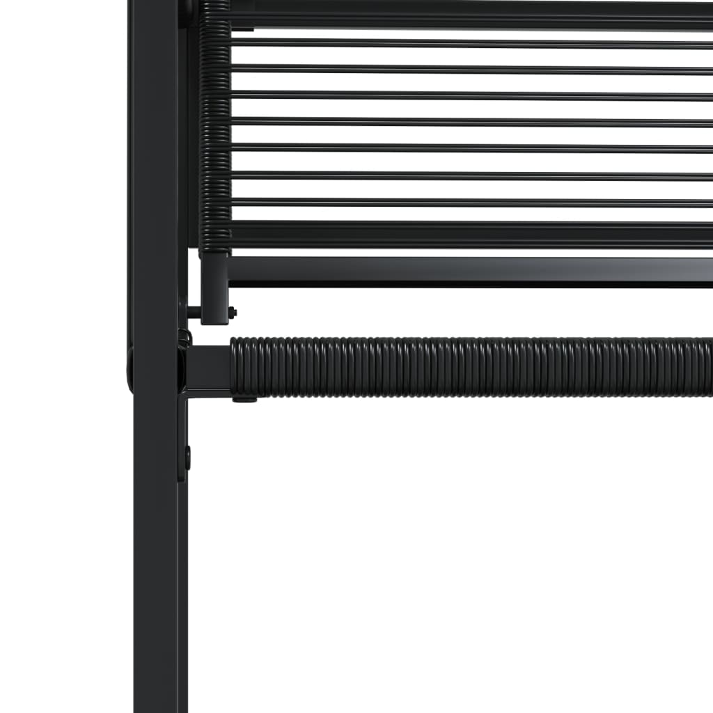 havestole 4 stk. polyrattan sort