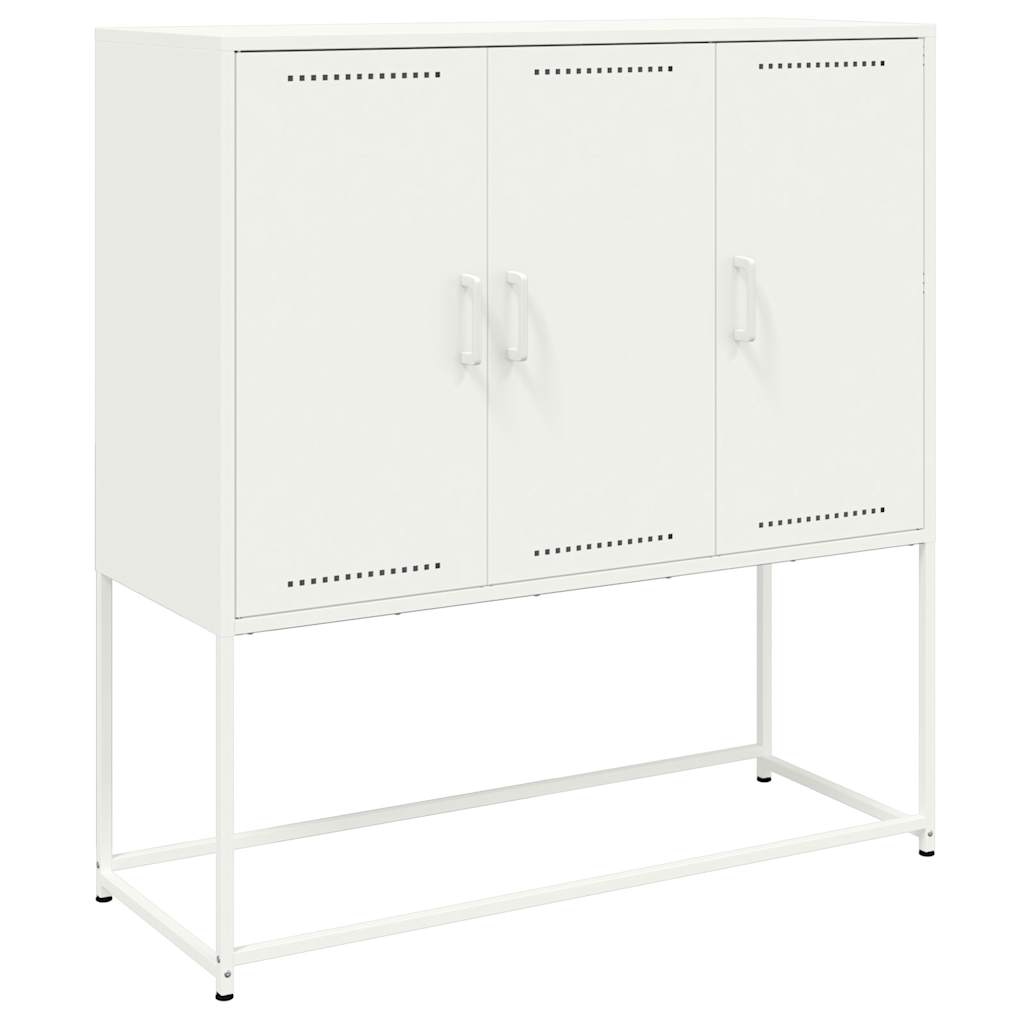 skab 100,5x39x107 cm stål hvid