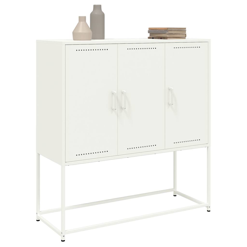 skab 100,5x39x107 cm stål hvid