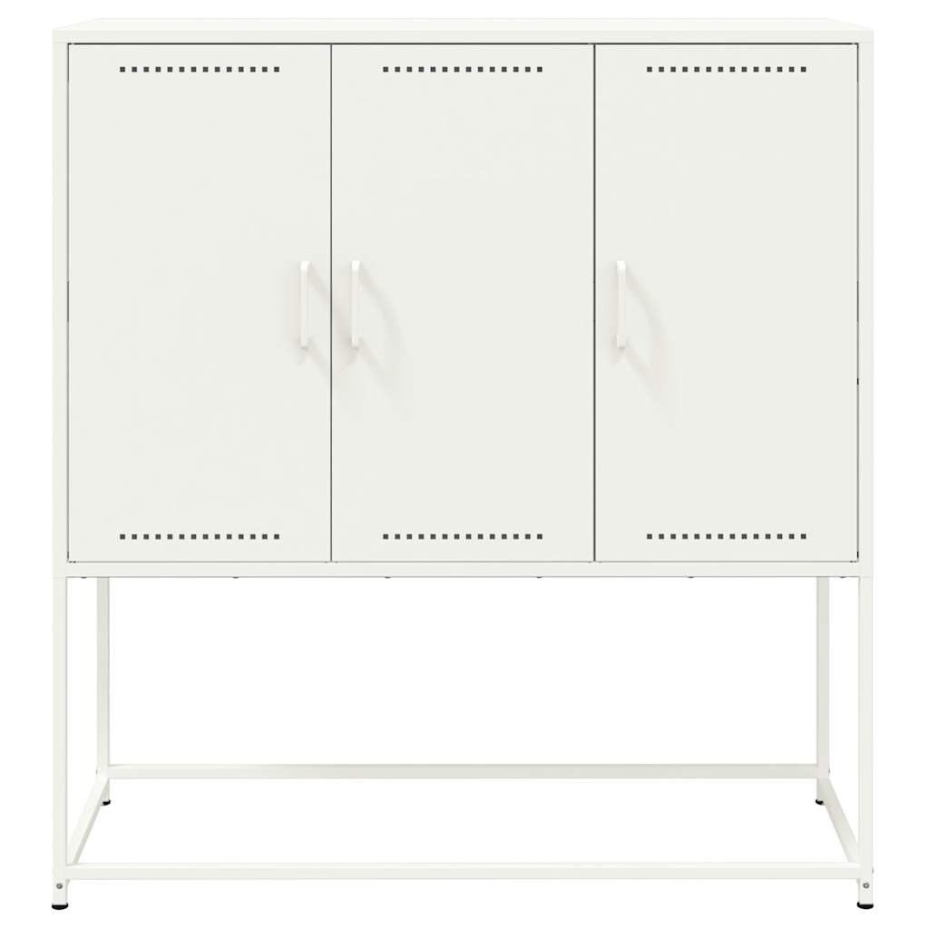 skab 100,5x39x107 cm stål hvid