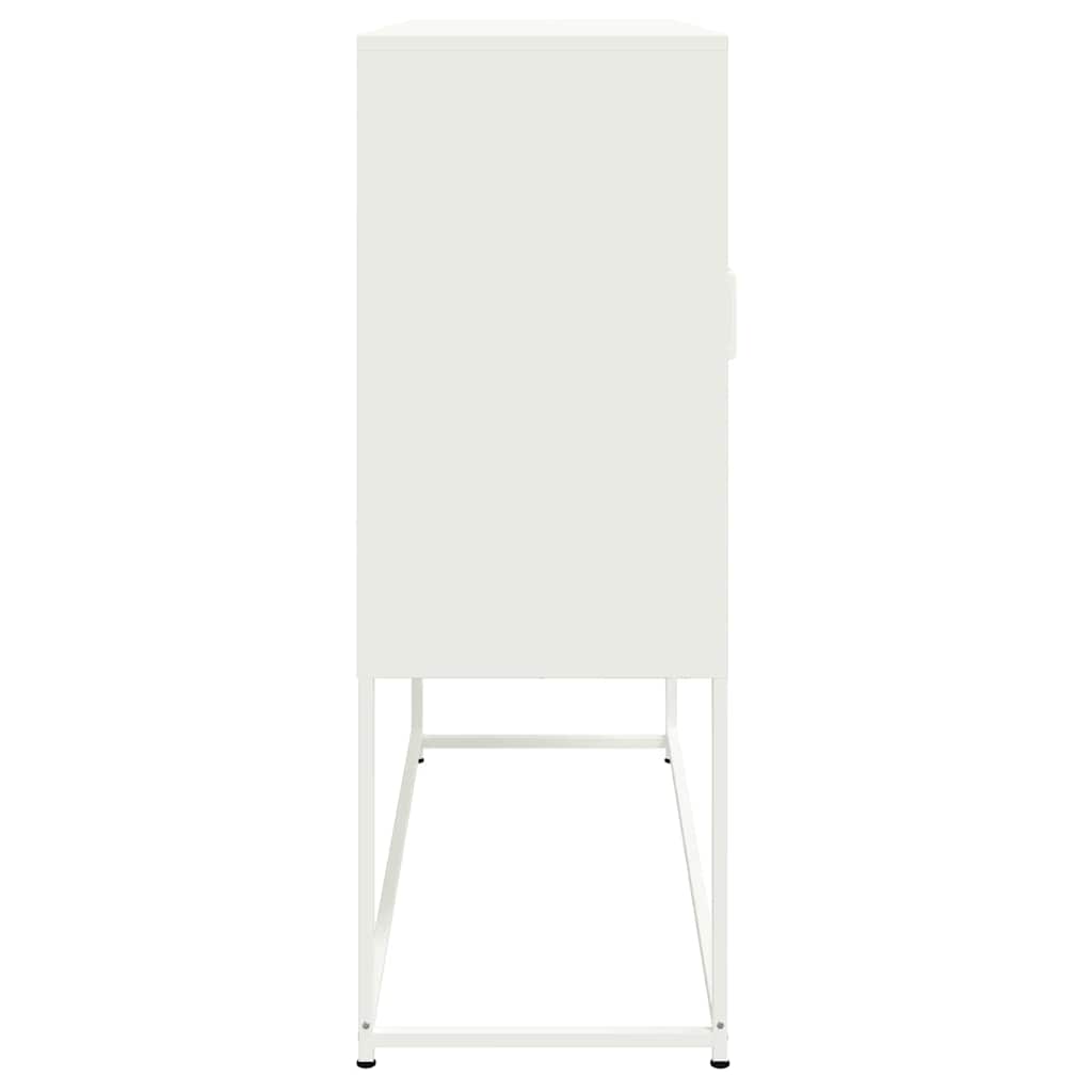 skab 100,5x39x107 cm stål hvid
