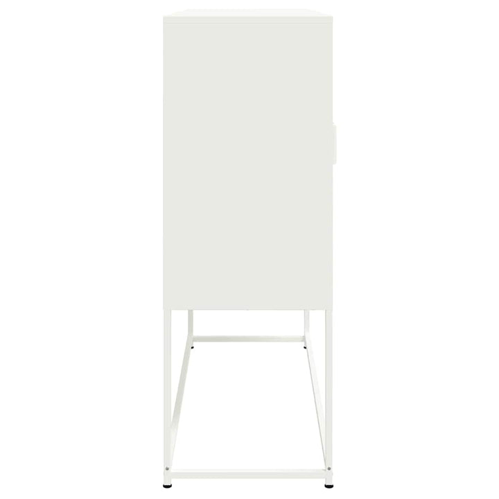 skab 100,5x39x107 cm stål hvid