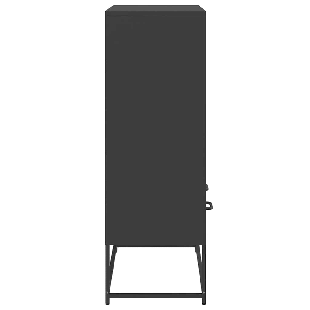 skab 68x39x111,5 cm stål sort