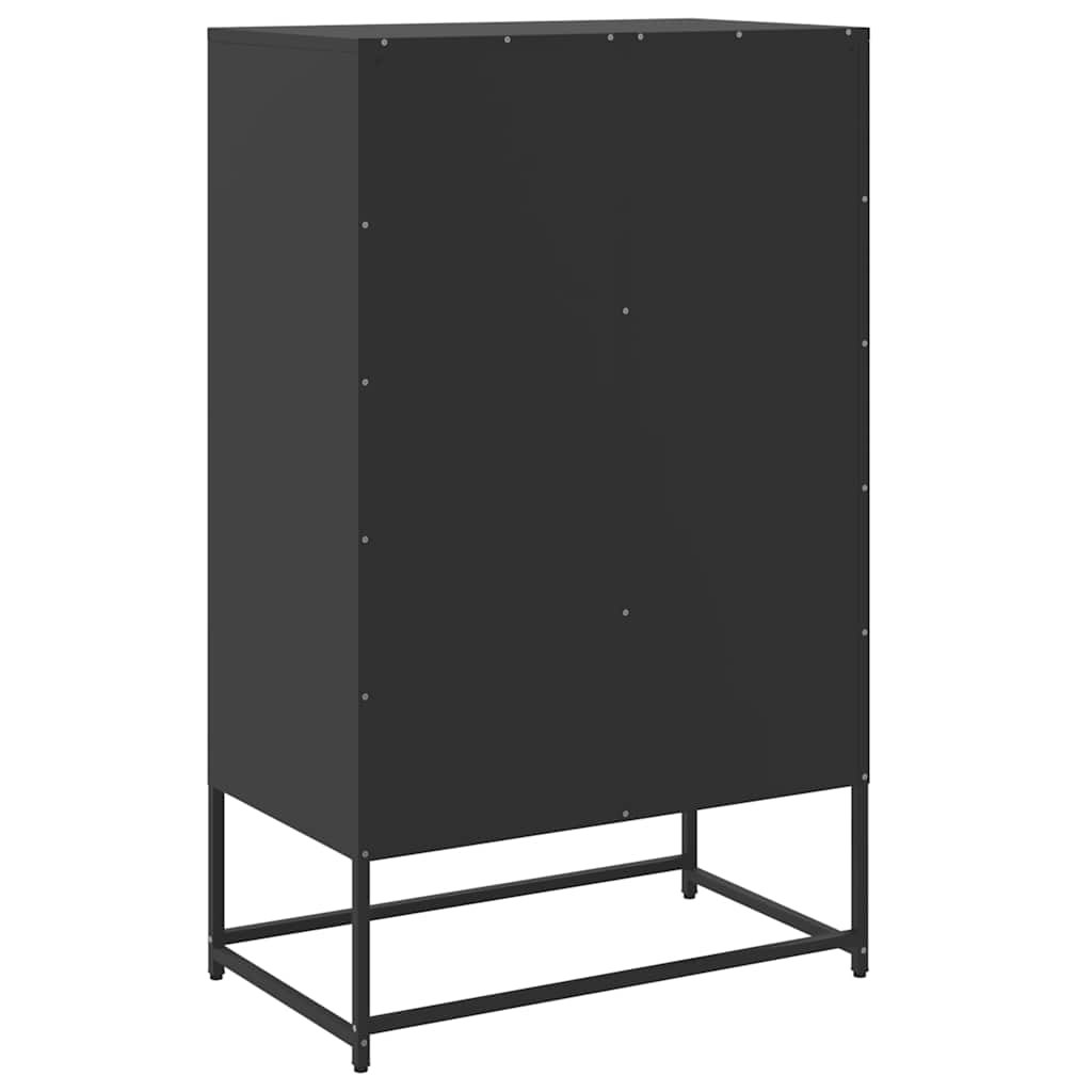skab 68x39x111,5 cm stål sort