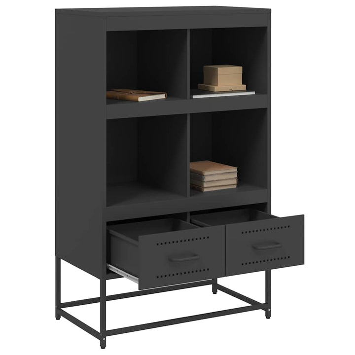 skab 68x39x111,5 cm stål sort