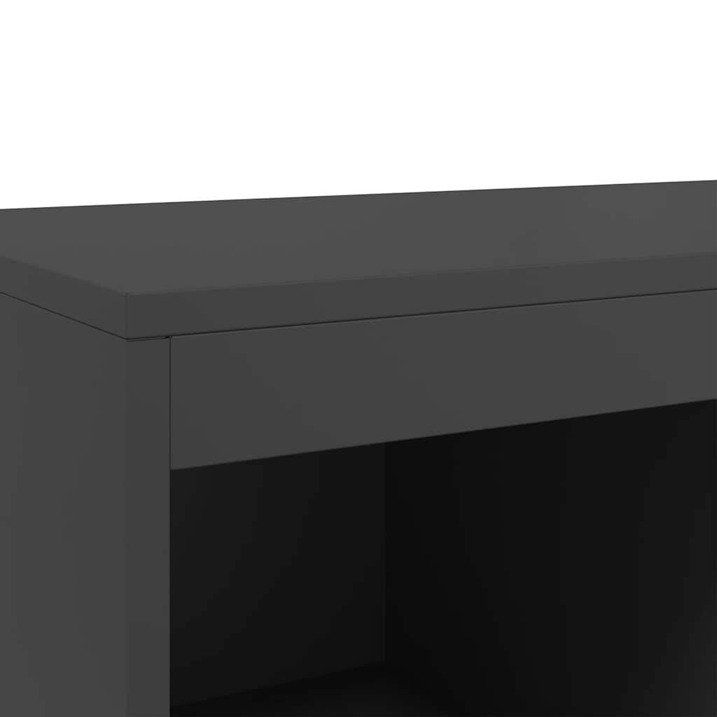 skab 68x39x111,5 cm stål sort