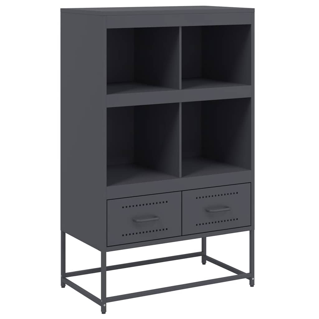 skab 68x39x111,5 cm stål antracitgrå