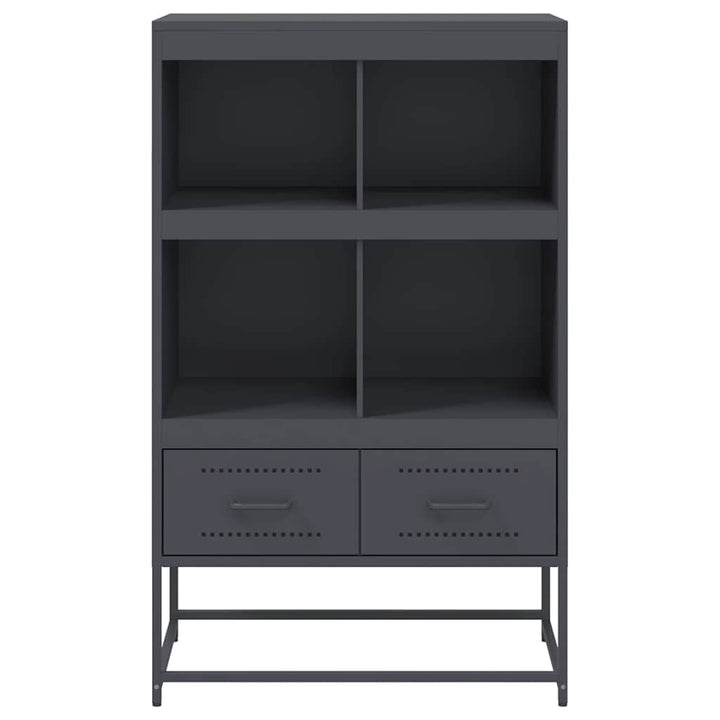 skab 68x39x111,5 cm stål antracitgrå