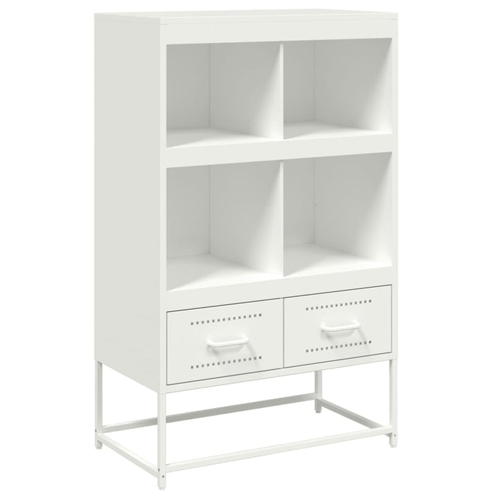 skab 68x39x111,5 cm stål hvid