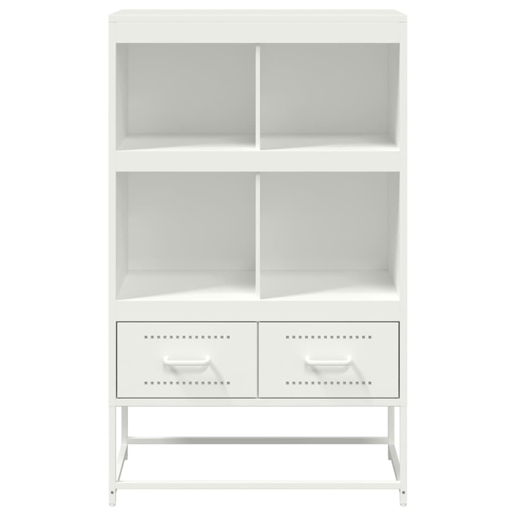 skab 68x39x111,5 cm stål hvid
