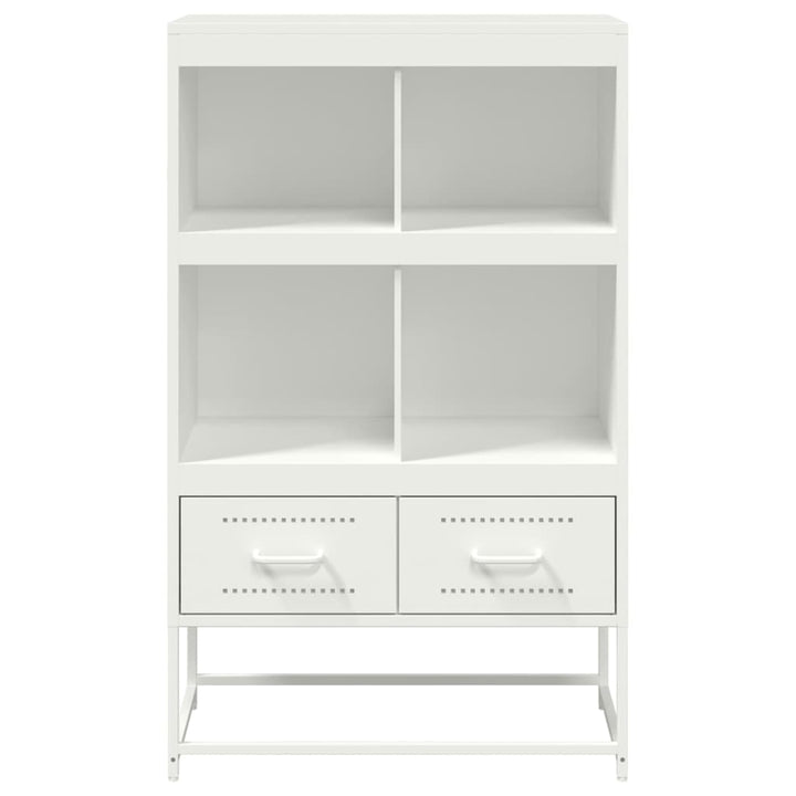 skab 68x39x111,5 cm stål hvid