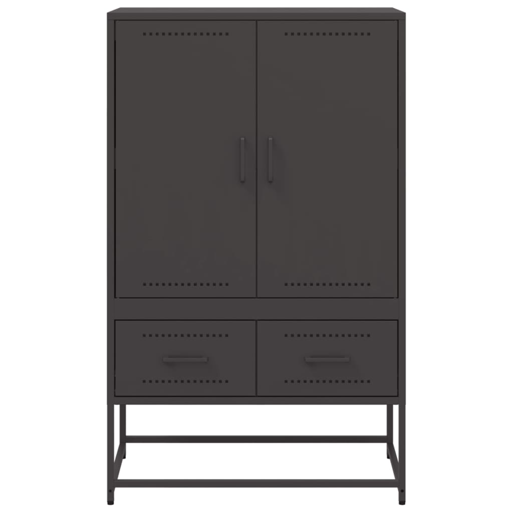 skab 68x39x111,5 cm stål sort