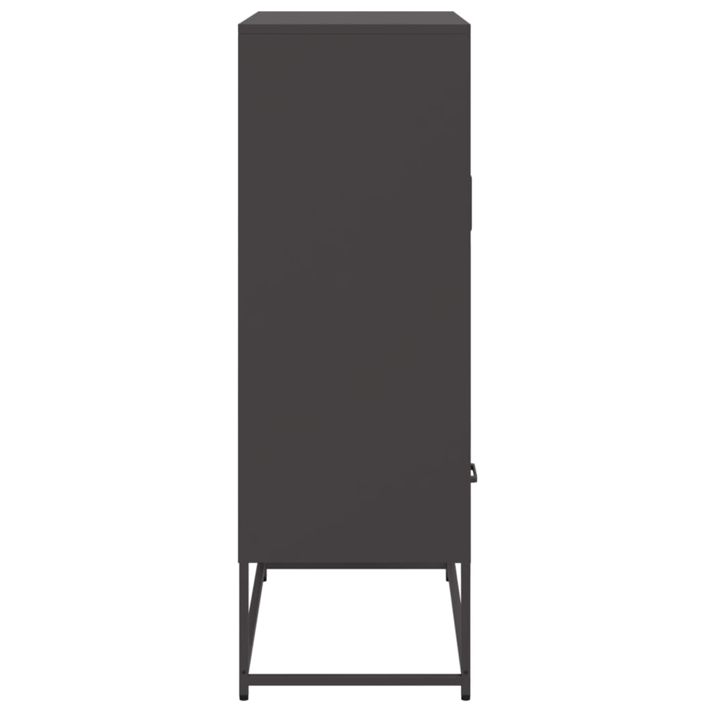skab 68x39x111,5 cm stål sort