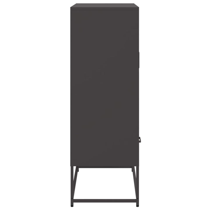 skab 68x39x111,5 cm stål sort
