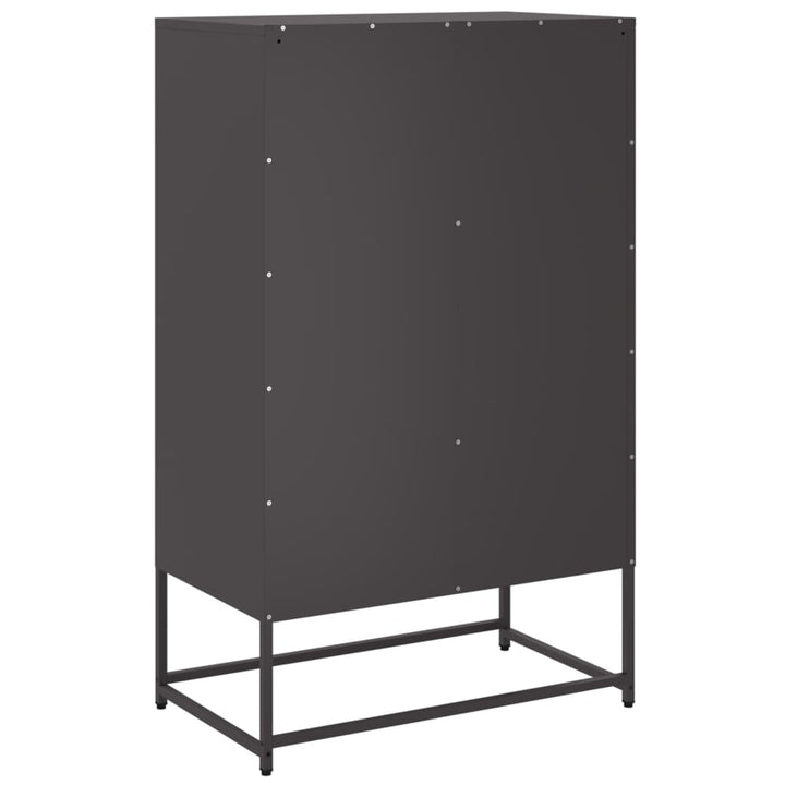skab 68x39x111,5 cm stål sort